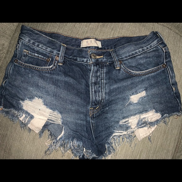 Free People Pants - Free People Denim Shorts